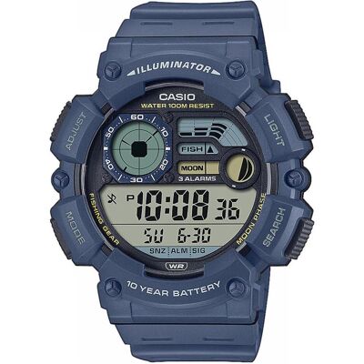 Casio Armbanduhr, WS-1500H-2AVEF, Blau, (Chronograph, 50 mm) Casio Armbanduhr, WS-1500H-2AVEF, Blau, (Chronograph, 50 mm)