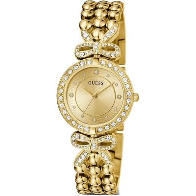 Guess Armbanduhr, Ribbon, Gold, (Analoguhr, 30 mm) Guess Armbanduhr, Ribbon, Gold, (Analoguhr, 30 mm)