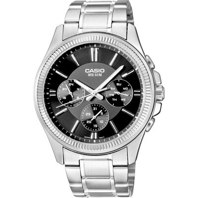 Casio Armbanduhr, Collection, Schwarz, (42 mm) Casio Armbanduhr, Collection, Schwarz, (42 mm)