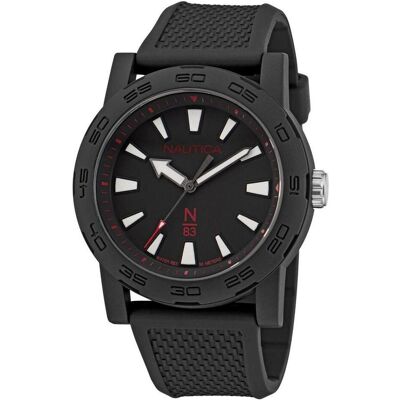 Nautica, Armbanduhr, Orologio da Uomo N83, Schwarz, (Analoguhr, 43 mm) Nautica, Armbanduhr, Orologio da Uomo N83, Schwarz, (Analoguhr, 43 mm)