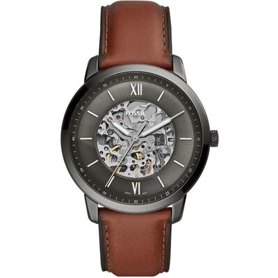 Fossil, Armbanduhr, Neutra, Braun, (Analoguhr, Skeleton-Uhr, 44 mm) Fossil, Armbanduhr, Neutra, Braun, (Analoguhr, Skeleton-Uhr, 44 mm)