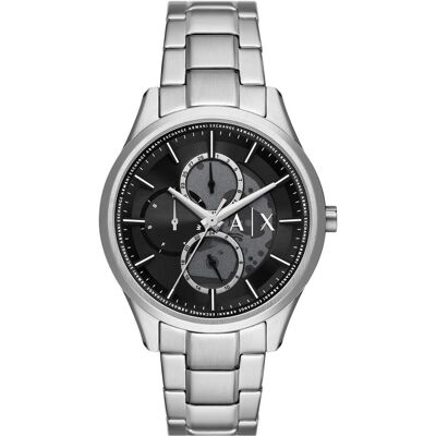 Giorgio Armani Exchange, Armbanduhr, Dante, Silber, (Chronograph, 42 mm) Giorgio Armani Exchange, Armbanduhr, Dante, Silber, (Chronograph, 42 mm)