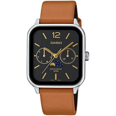 Casio Armbanduhr, MTP-M305L-1A, Schwarz, (Analoguhr, Mondphasenuhr) Casio Armbanduhr, MTP-M305L-1A, Schwarz, (Analoguhr, Mondphasenuhr)
