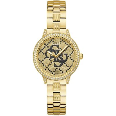 Guess Armbanduhr, G Lace, Gold, (Analoguhr, 34 mm) Guess Armbanduhr, G Lace, Gold, (Analoguhr, 34 mm)