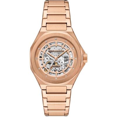 Giorgio Armani Exchange, Armbanduhr, Damenuhr, Rosa, (Analoguhr, 36 mm) Giorgio Armani Exchange, Armbanduhr, Damenuhr, Rosa, (Analoguhr, 36 mm)