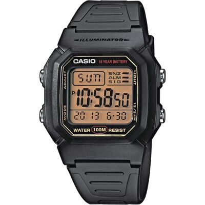 Casio Armbanduhr, W-800hg-9aves, Schwarz, (Digitaluhr, 44 mm) Casio Armbanduhr, W-800hg-9aves, Schwarz, (Digitaluhr, 44 mm)