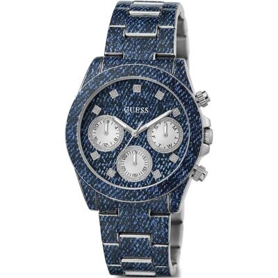 Guess Armbanduhr, Vermutlich sieht Indigo GW0750L1 zu, Blau Guess Armbanduhr, Vermutlich sieht Indigo GW0750L1 zu, Blau