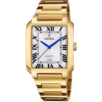 Festina, Armbanduhr, F20678/1, Gold, (Analoguhr, 40.50 mm) Festina, Armbanduhr, F20678/1, Gold, (Analoguhr, 40.50 mm)