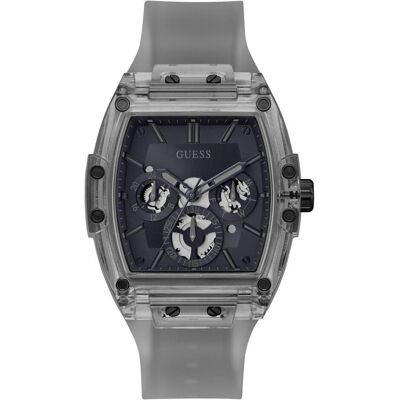 Guess Armbanduhr, GW0203G9 Phoenix 45mm 5ATM, Schwarz, (Analoguhr, 45 mm) Guess Armbanduhr, GW0203G9 Phoenix 45mm 5ATM, Schwarz, (Analoguhr, 45 mm)