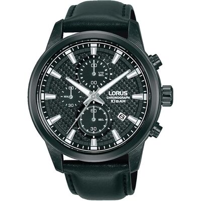 Lorus, Armbanduhr, Sport, Schwarz, (Chronograph, 44 mm) Lorus, Armbanduhr, Sport, Schwarz, (Chronograph, 44 mm)