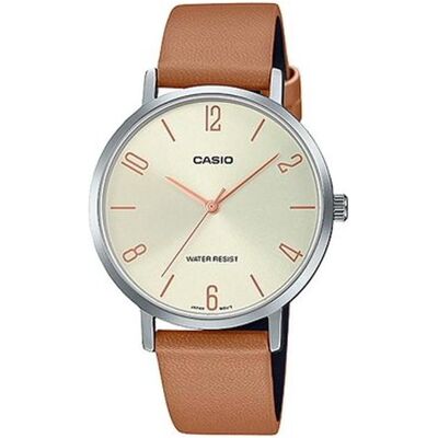 Casio Armbanduhr, General Ltp Vt01l 5b, Braun, (Analoguhr) Casio Armbanduhr, General Ltp Vt01l 5b, Braun, (Analoguhr)