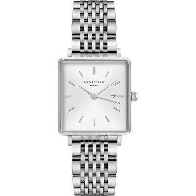 Rosefield, Armbanduhr, The Boxy, Silber, (Analoguhr) Rosefield, Armbanduhr, The Boxy, Silber, (Analoguhr)
