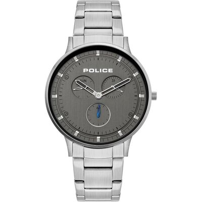 Police, Armbanduhr, Berkeley, Silber, (Analoguhr, 42 mm) Police, Armbanduhr, Berkeley, Silber, (Analoguhr, 42 mm)