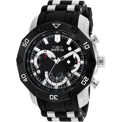 Invicta, Armbanduhr, - Pro Diver 22797, Schwarz, Silber, (40 mm) Invicta, Armbanduhr, - Pro Diver 22797, Schwarz, Silber, (40 mm)