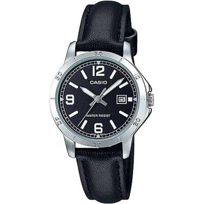 Casio Armbanduhr, LTP-V004L-1B, Schwarz, (30 mm) Casio Armbanduhr, LTP-V004L-1B, Schwarz, (30 mm)