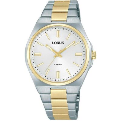 Lorus, Armbanduhr, RG310XX9, Silber, Gold Lorus, Armbanduhr, RG310XX9, Silber, Gold