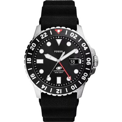 Fossil, Armbanduhr, -ue GMT FS6036, Blau Fossil, Armbanduhr, -ue GMT FS6036, Blau
