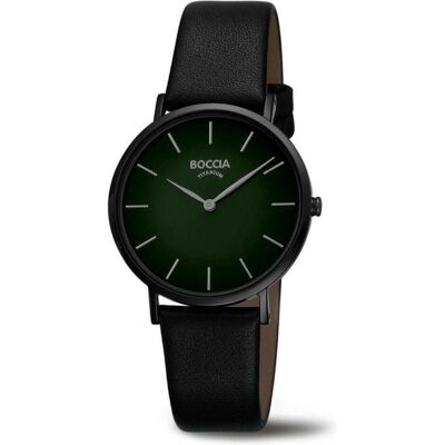 Boccia, Armbanduhr, Titanium 3273-14 Damenuhr, Schwarz, (Analoguhr, 36 mm) Boccia, Armbanduhr, Titanium 3273-14 Damenuhr, Schwarz, (Analoguhr, 36 mm)