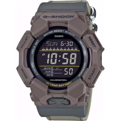 Casio Armbanduhr, GD-010CE-5ER, Braun, (Chronograph, Digitaluhr, 52 mm) Casio Armbanduhr, GD-010CE-5ER, Braun, (Chronograph, Digitaluhr, 52 mm)