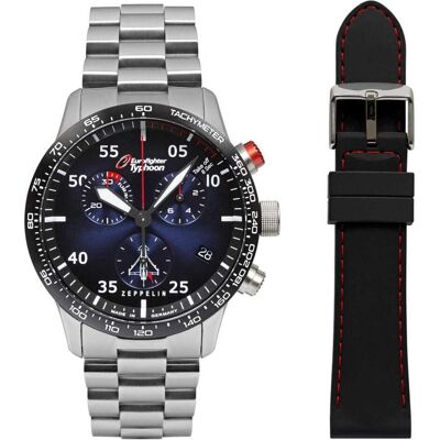Zeppelin, Armbanduhr, Eurofighter 7298M, Blau, (Analoguhr, 43 mm) Zeppelin, Armbanduhr, Eurofighter 7298M, Blau, (Analoguhr, 43 mm)