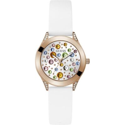 Guess Armbanduhr, MINI WONDERLUST Armbanduhr, Rosa, (34 mm) Guess Armbanduhr, MINI WONDERLUST Armbanduhr, Rosa, (34 mm)