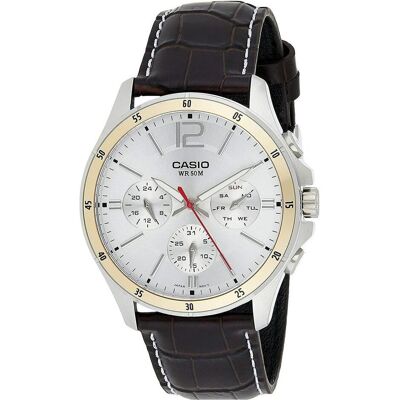 Casio Armbanduhr, Collection, Silber, Weiss, (43.50 mm) Casio Armbanduhr, Collection, Silber, Weiss, (43.50 mm)
