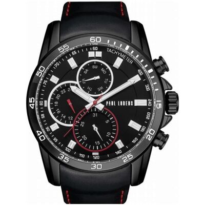 Paul Lorens, Armbanduhr, Zegarek ZEGAREK MĘSKI - PL9753A8-1A3 (zg364b) + BOX, Schwarz, Silber, (Chronograph) Paul Lorens, Armbanduhr, Zegarek ZEGAREK MĘSKI - PL9753A8-1A3 (zg364b) + BOX, Schwarz, Silber, (Chronograph)