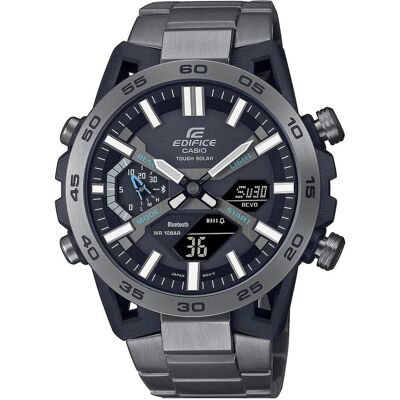 Casio Armbanduhr, ECB-2000DC-1AEF, Grau, (Chronograph, 48 mm) Casio Armbanduhr, ECB-2000DC-1AEF, Grau, (Chronograph, 48 mm)