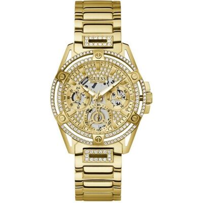 Guess Armbanduhr, GW0464L2 watch Wrist watch Female Gold, Gold, (Analoguhr, 40 mm) Guess Armbanduhr, GW0464L2 watch Wrist watch Female Gold, Gold, (Analoguhr, 40 mm)