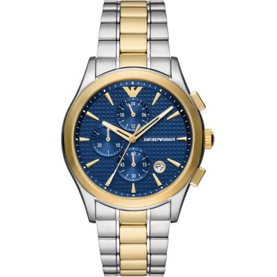 Giorgio Armani Emporio Armani, Armbanduhr, Paolo, Mehrfarbig, (Analoguhr, Chronograph, 42 mm) Giorgio Armani Emporio Armani, Armbanduhr, Paolo, Mehrfarbig, (Analoguhr, Chronograph, 42 mm)