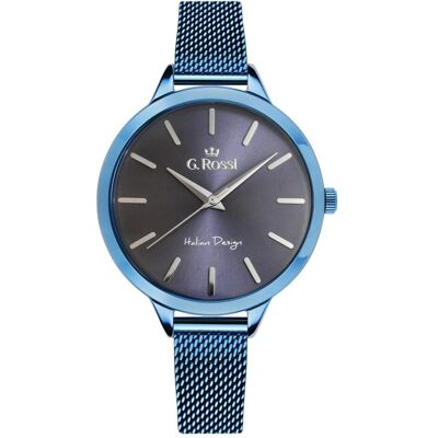 Gino Rossi, Armbanduhr, G. Rossi women's watch 10296B-6F1 (380931), Blau, (Analoguhr, 38 mm) Gino Rossi, Armbanduhr, G. Rossi women's watch 10296B-6F1 (380931), Blau, (Analoguhr, 38 mm)