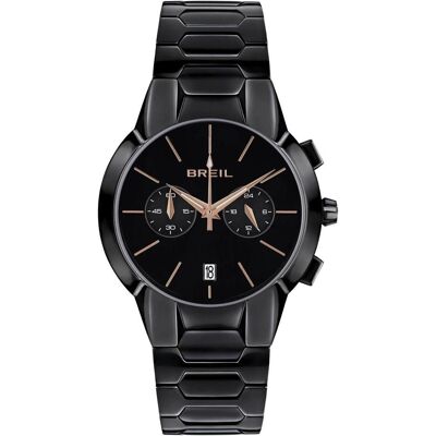 Breil, Armbanduhr, TW1912, Gold, Schwarz, (Chronograph) Breil, Armbanduhr, TW1912, Gold, Schwarz, (Chronograph)