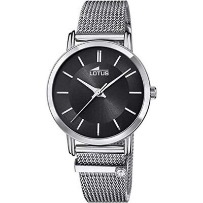 Lotus Armbanduhr, 18737/4, Schwarz, Silber Lotus Armbanduhr, 18737/4, Schwarz, Silber