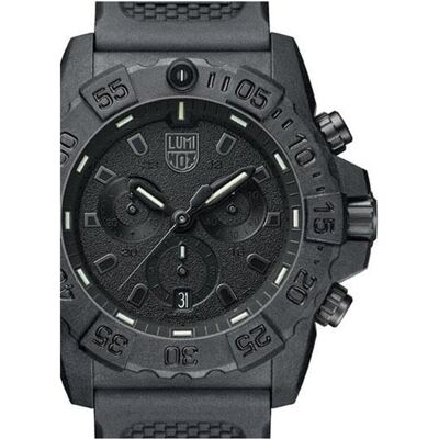 Luminox, Armbanduhr, Navy Seal 3580 Series, Schwarz, (Analoguhr, Chronograph, Swiss Made, Taucheruhr, 45 mm) Luminox, Armbanduhr, Navy Seal 3580 Series, Schwarz, (Analoguhr, Chronograph, Swiss Made, Taucheruhr, 45 mm)