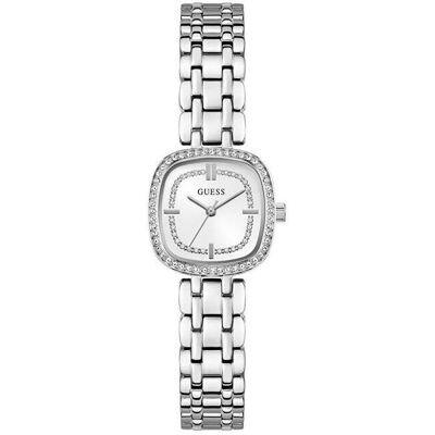 Guess Armbanduhr, Haselnuss, Silber, (Analoguhr, 25 mm) Guess Armbanduhr, Haselnuss, Silber, (Analoguhr, 25 mm)