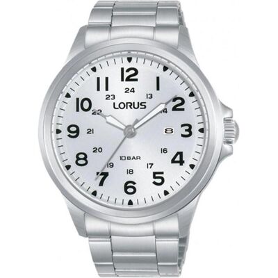 Lorus, Armbanduhr, Herrenuhr RH931PX9 Silberfarben, Silber, (Analoguhr) Lorus, Armbanduhr, Herrenuhr RH931PX9 Silberfarben, Silber, (Analoguhr)