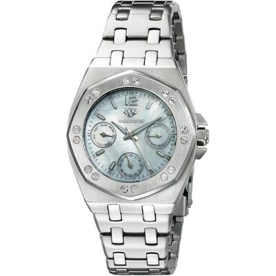 Wellington, Armbanduhr, Orologio Analogico Moana, Silber, (Analoguhr, 34 mm) Wellington, Armbanduhr, Orologio Analogico Moana, Silber, (Analoguhr, 34 mm)