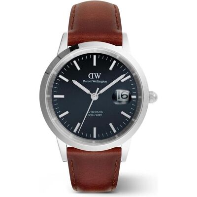 Daniel Wellington, Armbanduhr, - Iconic Automatic 40 St Mawes S Arctic Enamel DW00100755, Silber, (Analoguhr, 40 mm) Daniel Wellington, Armbanduhr, - Iconic Automatic 40 St Mawes S Arctic Enamel DW00100755, Silber, (Analoguhr, 40 mm)