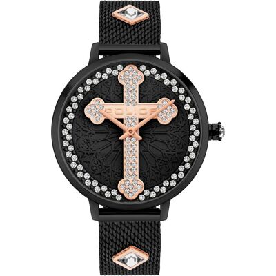 Police, Armbanduhr, Socotra, Schwarz, (Analoguhr, 36 mm) Police, Armbanduhr, Socotra, Schwarz, (Analoguhr, 36 mm)