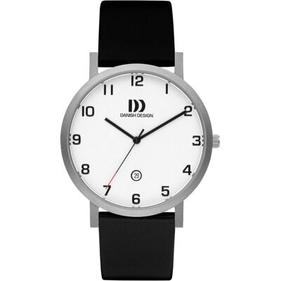 Danish Design, Armbanduhr, Dänisches Design Rhã ’Ne IQ12Q1107, Weiss, Schwarz, Silber, (Analoguhr, 40 mm) Danish Design, Armbanduhr, Dänisches Design Rhã ’Ne IQ12Q1107, Weiss, Schwarz, Silber, (Analoguhr, 40 mm)