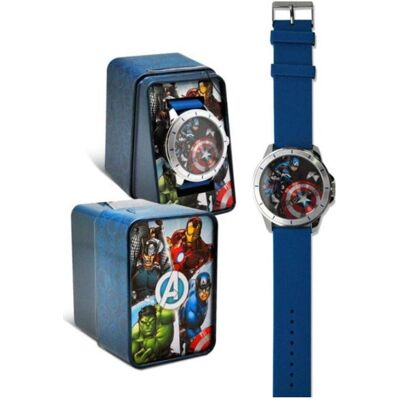 Kids Euroswan, Armbanduhr, Analog watch Avengers MV15785 in a metal case, (Analoguhr) Kids Euroswan, Armbanduhr, Analog watch Avengers MV15785 in a metal case, (Analoguhr)