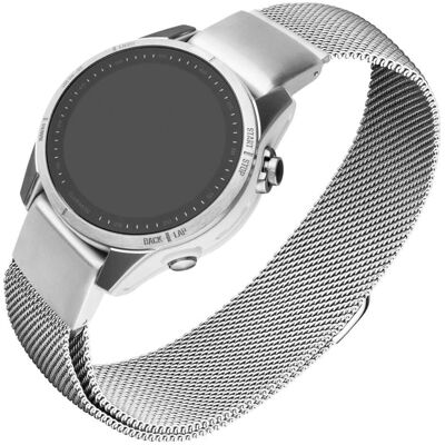 Fixed QuickFit Netzgurt, 20 mm, silber (20 mm, Edelstahl), Uhrenarmband, Silber Fixed QuickFit Netzgurt, 20 mm, silber (20 mm, Edelstahl), Uhrenarmband, Silber