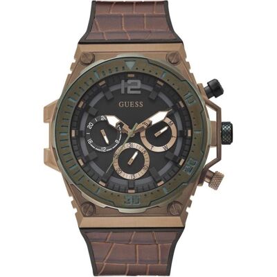 Guess Armbanduhr, Men's Watch GW0326G2 (Ø 48 mm), Braun, (Analoguhr, 48 mm) Guess Armbanduhr, Men's Watch GW0326G2 (Ø 48 mm), Braun, (Analoguhr, 48 mm)