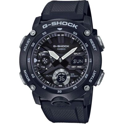 G-Shock, Armbanduhr, GA-2000S-1AER, Schwarz, (Chronograph, 51.20 mm) G-Shock, Armbanduhr, GA-2000S-1AER, Schwarz, (Chronograph, 51.20 mm)