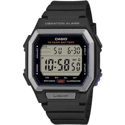 Casio Armbanduhr, W-738H-1AVEF, Schwarz, Grau, (Chronograph, Digitaluhr) Casio Armbanduhr, W-738H-1AVEF, Schwarz, Grau, (Chronograph, Digitaluhr)