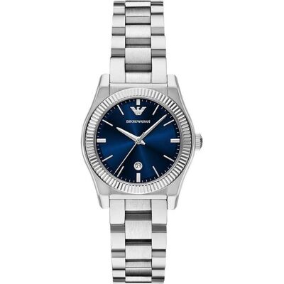 Giorgio Armani Emporio Armani, Armbanduhr, AR11723 Silber – Elegant & Zeitlos, Silber, (Analoguhr, 32 mm) Giorgio Armani Emporio Armani, Armbanduhr, AR11723 Silber – Elegant & Zeitlos, Silber, (Analoguhr, 32 mm)