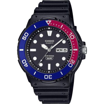 Casio Armbanduhr, Timeless, Schwarz, (Analoguhr, 45 mm) Casio Armbanduhr, Timeless, Schwarz, (Analoguhr, 45 mm)