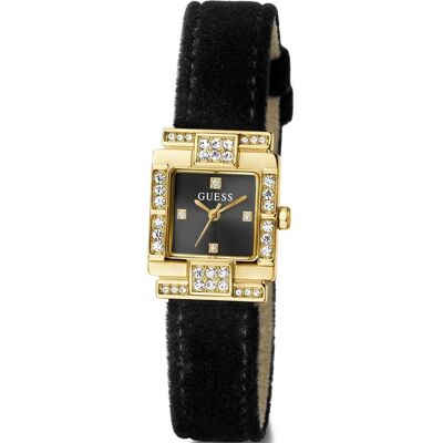 Guess Armbanduhr, Taylor, Gold, Schwarz, (Analoguhr, 21 mm) Guess Armbanduhr, Taylor, Gold, Schwarz, (Analoguhr, 21 mm)