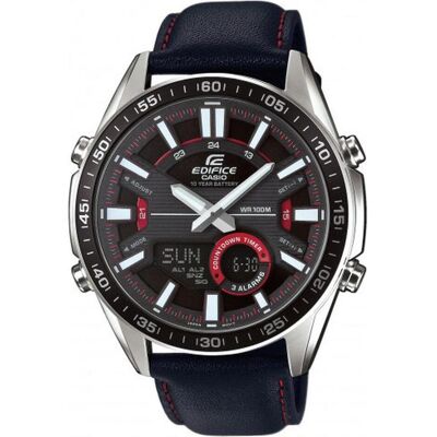 Casio Armbanduhr, Edifice EFV C100L-1A, Schwarz, (Chronograph) Casio Armbanduhr, Edifice EFV C100L-1A, Schwarz, (Chronograph)