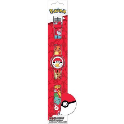 Euromic, Armbanduhr, Pokemon Horloge Digitaal, Mehrfarbig, Rot, (Digitaluhr, 33 mm) Euromic, Armbanduhr, Pokemon Horloge Digitaal, Mehrfarbig, Rot, (Digitaluhr, 33 mm)